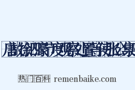 唐故徐泗濠节度观察处置等使张公集序是什么意思的图片